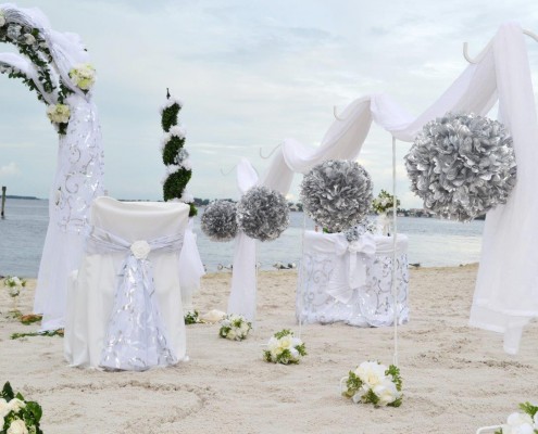 Florida Strand Hochzeitsdeko
