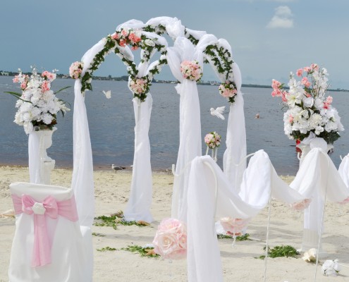 Hochzeitsdeko Strand