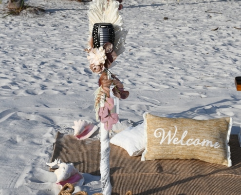 Florida Strand Heiratsantrag