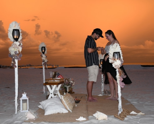 Heiratsantrag Florida